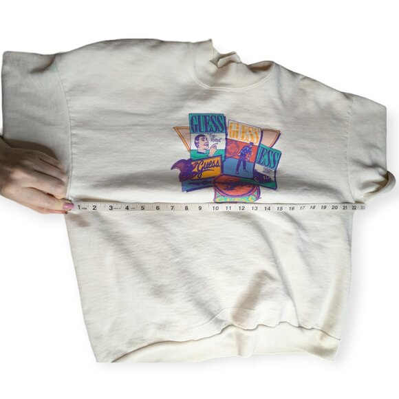 Vintage Guess by Georges Marciano Sweatshirt Size One Size Fits All - Picture 12 of 16